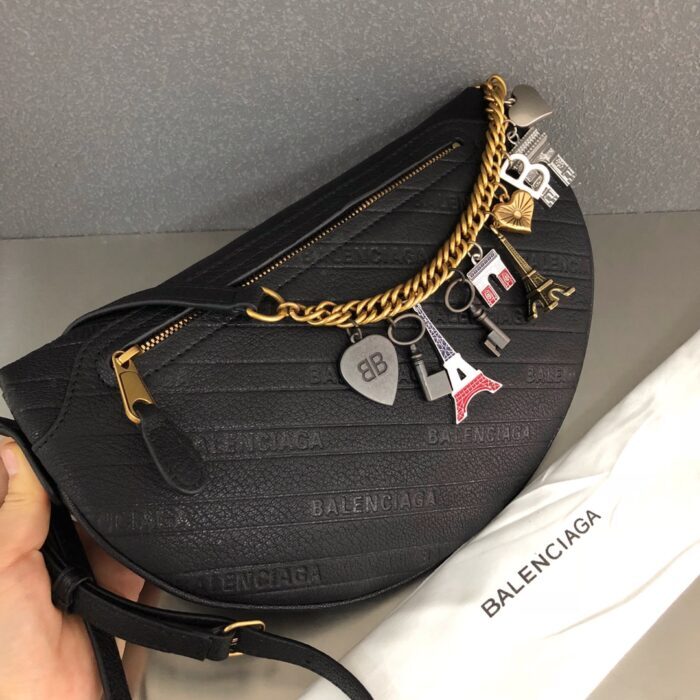 발렌시아가 수비니어 XS 여성 백 참 벨트백 크로스백 블랙 레플리카 미러급 SA급 S급 고퀄리티 최상급 하이엔드 가방 [여성] 8