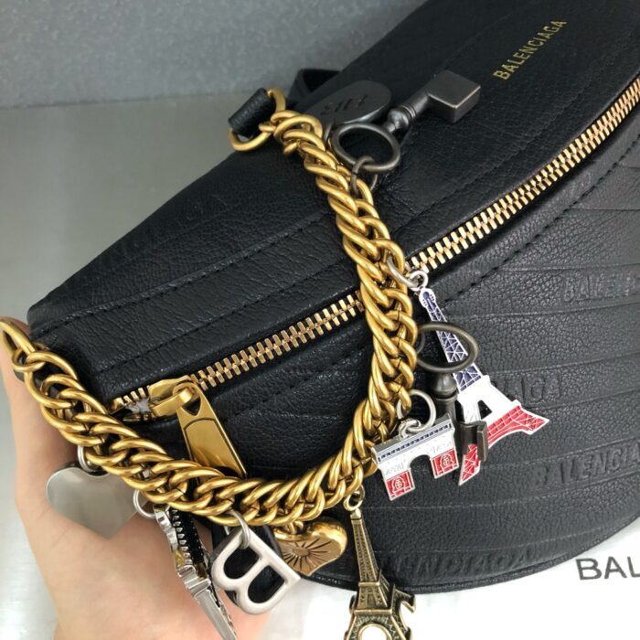 발렌시아가 수비니어 XS 여성 백 참 벨트백 크로스백 블랙 레플리카 미러급 SA급 S급 고퀄리티 최상급 하이엔드 가방 [여성] 9