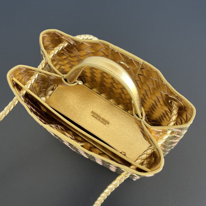 보테가베네타 스몰 안디아모 743568 골드 레플리카 미러급 SA급 S급 고퀄리티 최상급 하이엔드 가방 [여성] 4