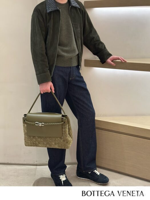 보테가베네타 안디아모 메신저 백 807715 올리브 레플리카 미러급 SA급 S급 고퀄리티 최상급 하이엔드 가방 [남성여성공용]