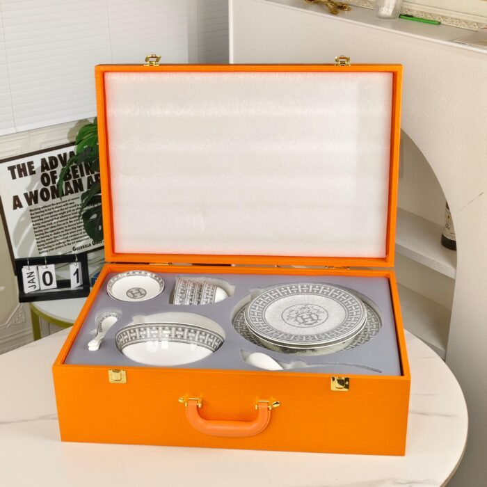 에르메스 H 모자이크 식기 세트 라이트 그레이 22개 레플리카 미러급 SA급 S급 고퀄리티 최상급 하이엔드 악세사리 [남성여성공용] 3