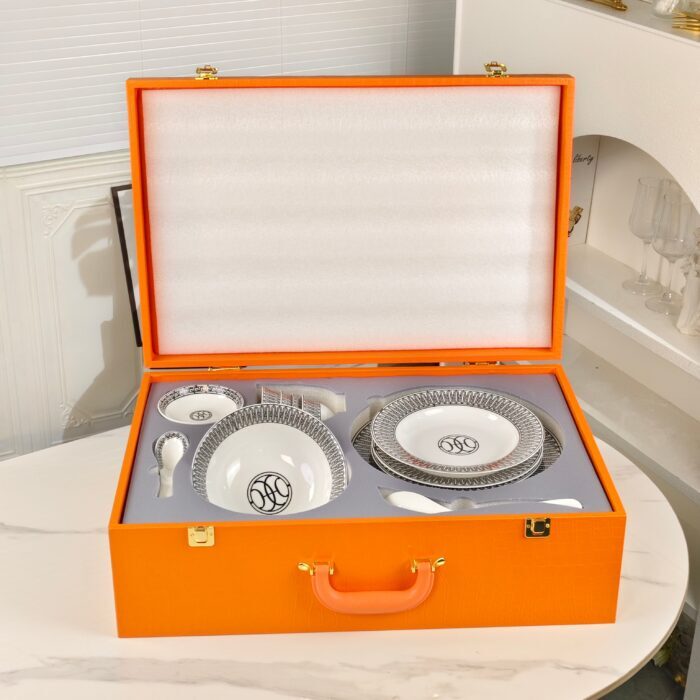 에르메스 H 데코 식기 테이블웨어 세트 22개 블랙 화이트 레플리카 미러급 SA급 S급 고퀄리티 최상급 하이엔드 악세사리 [남성여성공용] 3