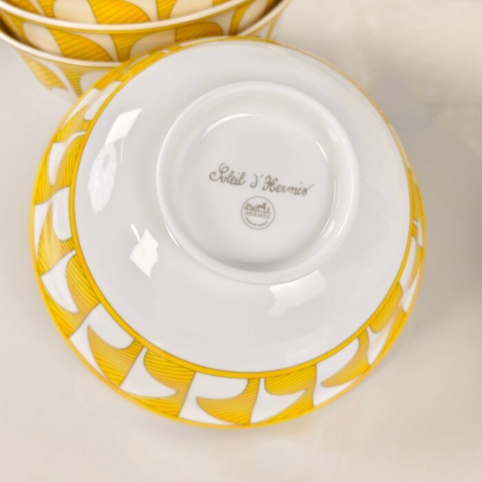 에르메스 쏠레이 데르메스 식기 테이블웨어 세트 22개 옐로우 레플리카 미러급 SA급 S급 고퀄리티 최상급 하이엔드 악세사리 [남성여성공용] 5