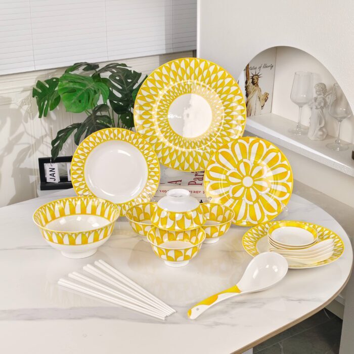 에르메스 쏠레이 데르메스 식기 테이블웨어 세트 22개 옐로우 레플리카 미러급 SA급 S급 고퀄리티 최상급 하이엔드 악세사리 [남성여성공용] 3