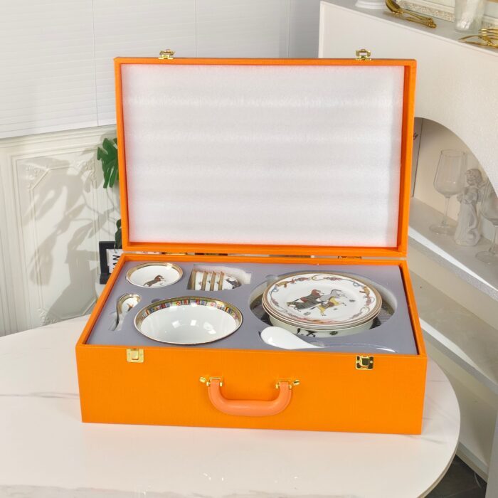 에르메스 군마 식기 테이블웨어 세트 22개 레플리카 미러급 SA급 S급 고퀄리티 최상급 하이엔드 악세사리 [남성여성공용] 2