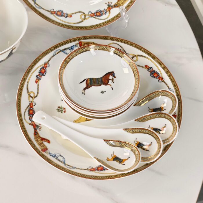 에르메스 군마 식기 테이블웨어 세트 22개 레플리카 미러급 SA급 S급 고퀄리티 최상급 하이엔드 악세사리 [남성여성공용] 8