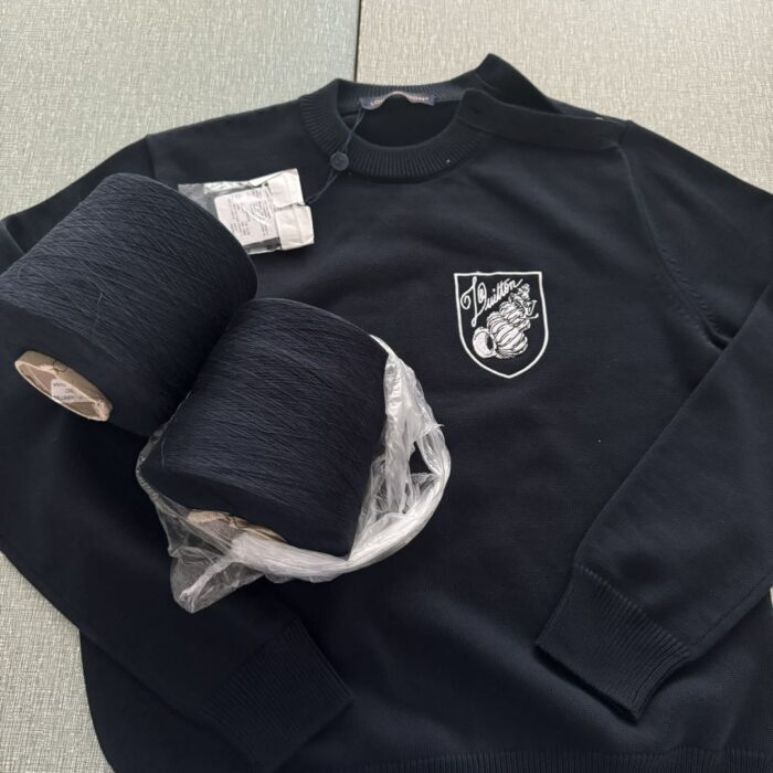 루이비통 어깨 단추 니트 네이비 레플리카 미러급 SA급 S급 고퀄리티 하이엔드 최상급 의류 [남성여성공용] 7