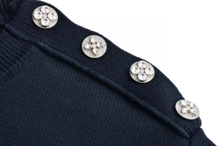 루이비통 어깨 단추 니트 네이비 레플리카 미러급 SA급 S급 고퀄리티 하이엔드 최상급 의류 [남성여성공용] 14