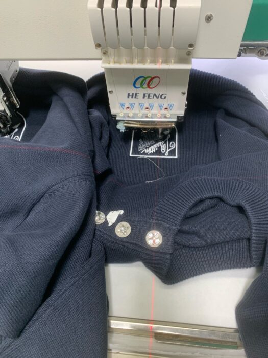 루이비통 어깨 단추 니트 네이비 레플리카 미러급 SA급 S급 고퀄리티 하이엔드 최상급 의류 [남성여성공용] 10