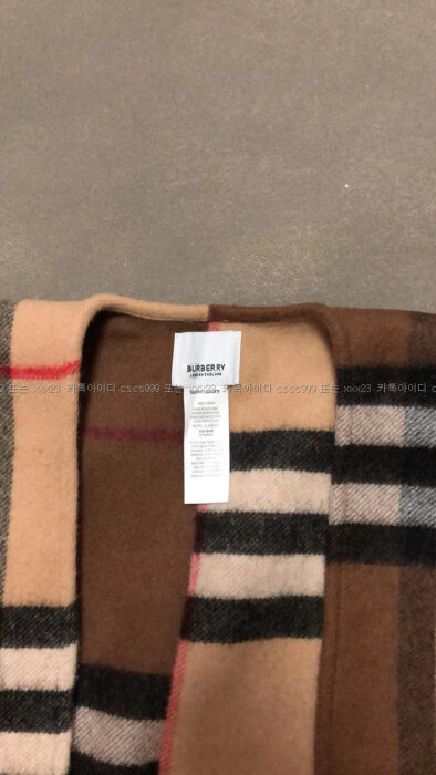 2023.03.18_[백ㅇ희  고객님 검수] 버버리 레플리카 머플러 5