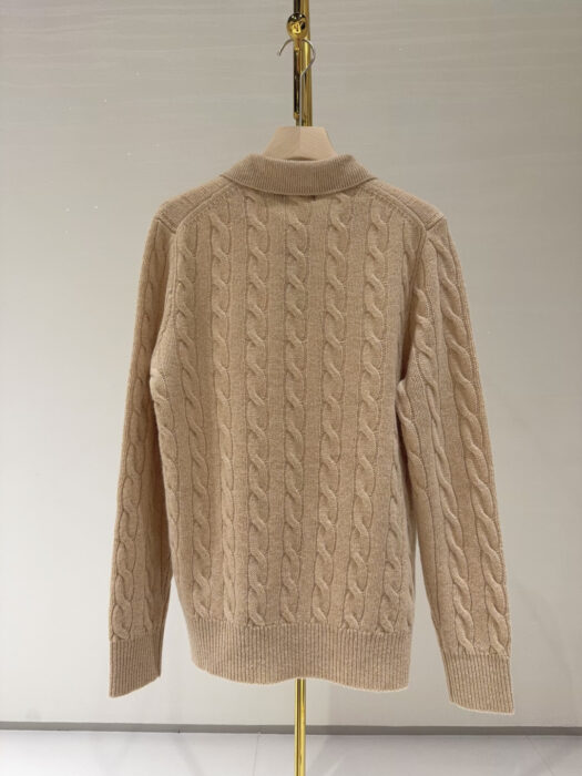 폴로 랄프로렌 양털 단추 카라티 자카드 니트 카키 레플리카 미러급 SA급 S급 고퀄리티 하이엔드 최상급 의류 [여성] 11