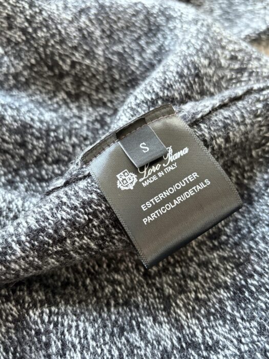 로로피아나 양털 단색 지퍼 가디건 다크 그레이 레플리카 미러급 SA급 S급 고퀄리티 하이엔드 최상급 의류 [남성여성공용] 14