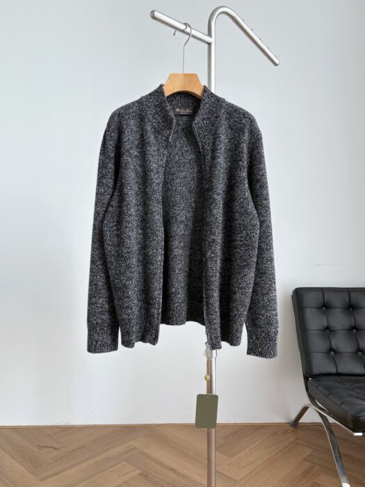 로로피아나 양털 단색 지퍼 가디건 다크 그레이 레플리카 미러급 SA급 S급 고퀄리티 하이엔드 최상급 의류 [남성여성공용] 13