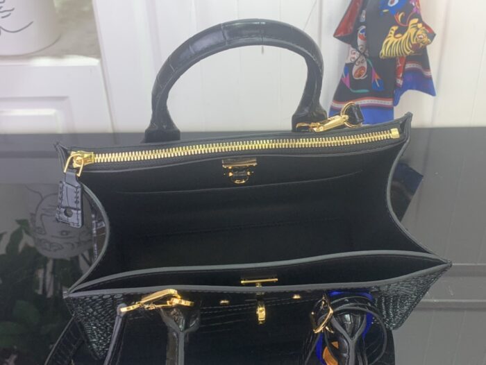 루이비통 LV 시티 스티머 MM백 M95846 블랙 악어무늬 레플리카 미러급 SA급 S급 고퀄리티 최상급 하이엔드 가방 [여성] 3
