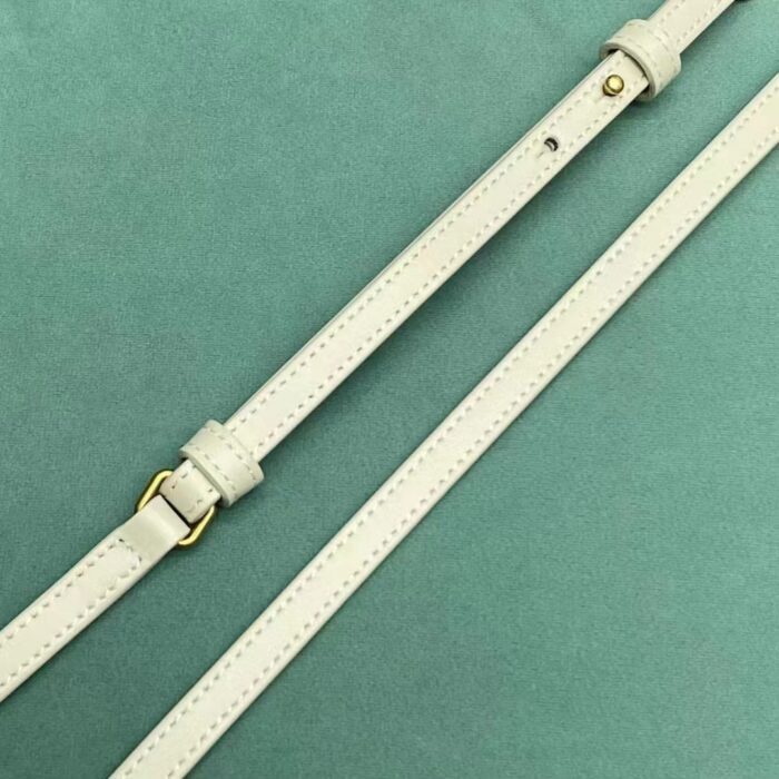 생로랑 루루 미니 숄더백 467072 화이트 금장 레플리카 미러급 SA급 S급 고퀄리티 최상급 하이엔드 가방 [여성] 8