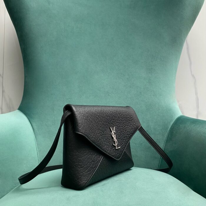 생로랑 엔벨로프 스트랩 파우치 블랙 801490 레플리카 미러급 SA급 S급 고퀄리티 최상급 하이엔드 가방 [여성] 4