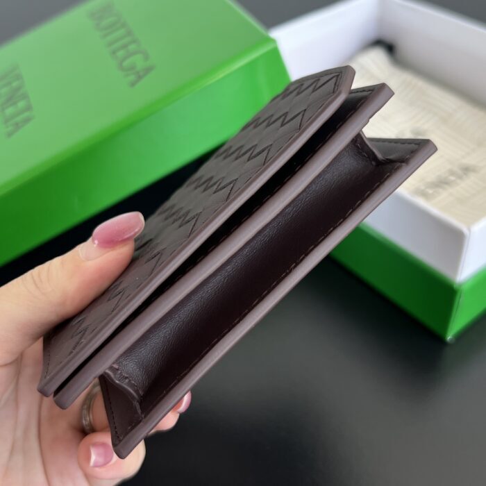 보테가베네타 인트레치아토 피콜로 명함지갑 805825 와인 레플리카 미러급 SA급 S급 고퀄리티 최상급 하이엔드 지갑 [남성여성공용] 5