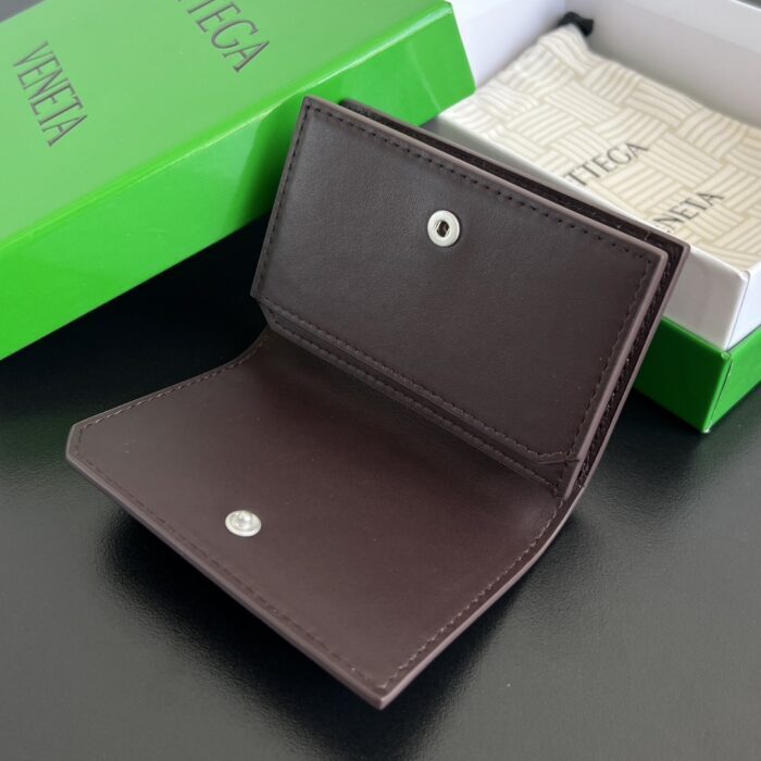 보테가베네타 인트레치아토 피콜로 명함지갑 805825 와인 레플리카 미러급 SA급 S급 고퀄리티 최상급 하이엔드 지갑 [남성여성공용] 3