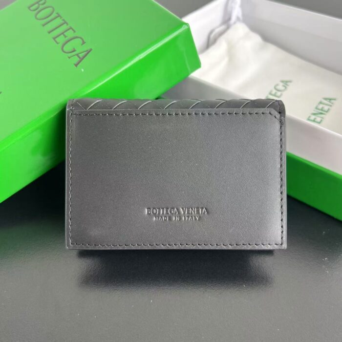 보테가베네타 인트레치아토 피콜로 명함지갑 805825 블랙 레플리카 미러급 SA급 S급 고퀄리티 최상급 하이엔드 지갑 [남성여성공용] 2