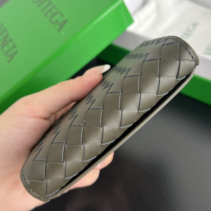 보테가베네타 인트레치아토 피콜로 명함지갑 805825 카키 그린 레플리카 미러급 SA급 S급 고퀄리티 최상급 하이엔드 지갑 [남성여성공용] 3