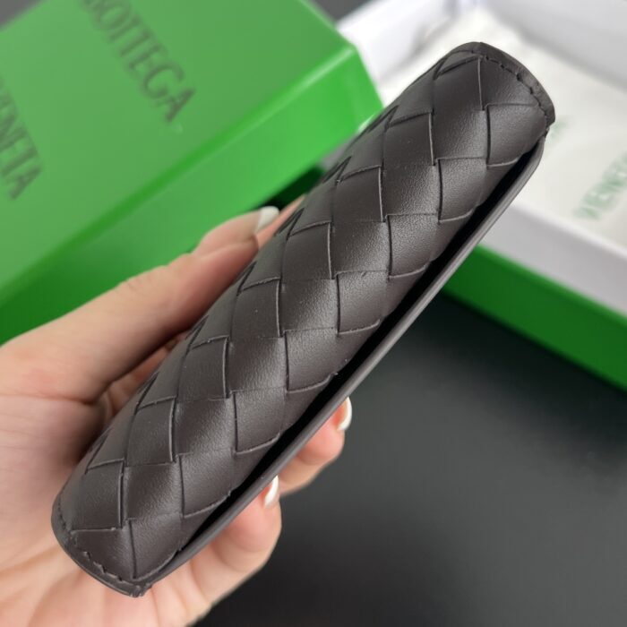 보테가베네타 인트레치아토 피콜로 명함지갑 805825 초콜릿 레플리카 미러급 SA급 S급 고퀄리티 최상급 하이엔드 지갑 [남성여성공용] 4