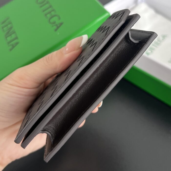 보테가베네타 인트레치아토 피콜로 명함지갑 805825 초콜릿 레플리카 미러급 SA급 S급 고퀄리티 최상급 하이엔드 지갑 [남성여성공용] 5