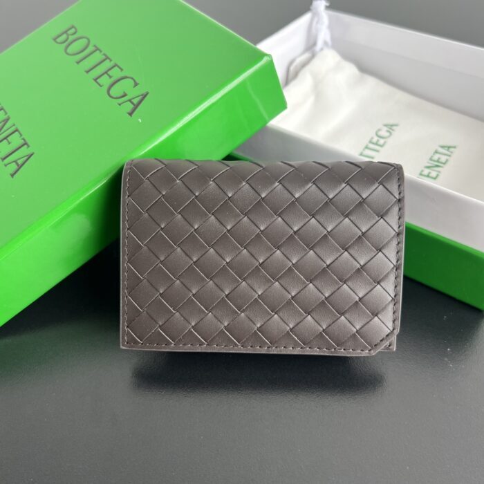보테가베네타 인트레치아토 피콜로 명함지갑 805825 초콜릿 레플리카 미러급 SA급 S급 고퀄리티 최상급 하이엔드 지갑 [남성여성공용]