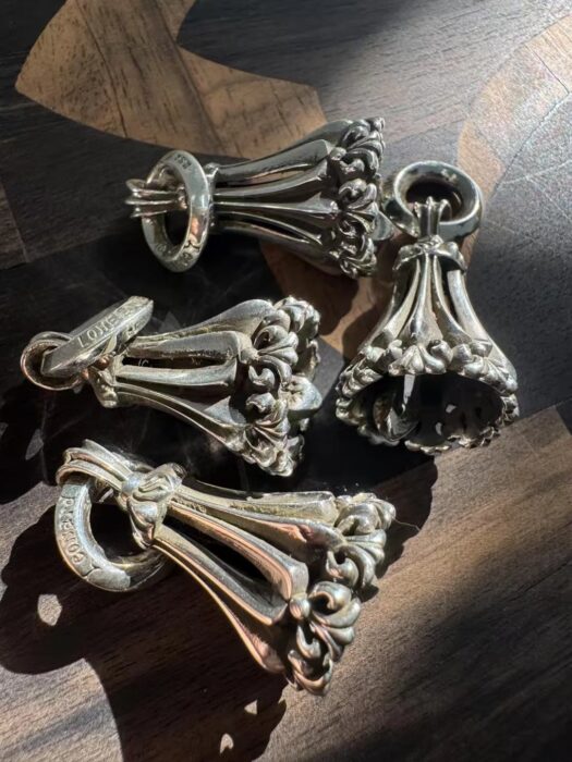 크롬하츠 방울 펜던트 미디엄 레플리카 미러급 SA급 S급 고퀄리티 최상급 하이엔드 악세사리 [남성여성공용] 3