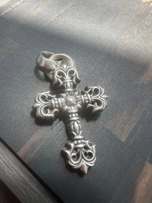 크롬하츠 화염 미디엄 십자가 펜던트 레플리카 미러급 SA급 S급 고퀄리티 최상급 하이엔드 악세사리 [남성여성공용] 2