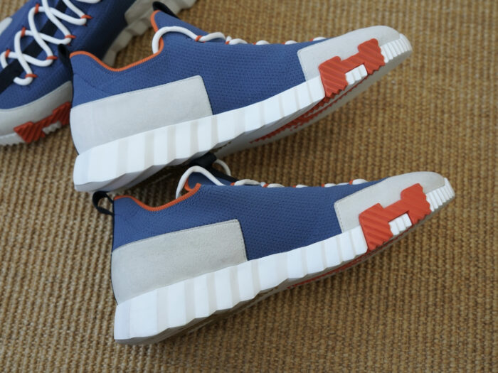 에르메스 리프트 슬립온 스니커즈 블루 화이트 레플리카 미러급 SA급 S급 고퀄리티 최상급 하이엔드 신발 [남성] 2