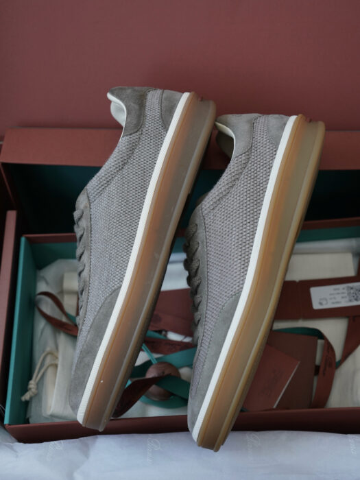 로로피아나 테니스 위크 스니커즈 그레이 레플리카 미러급 SA급 S급 고퀄리티 최상급 하이엔드 신발 [남성] 3