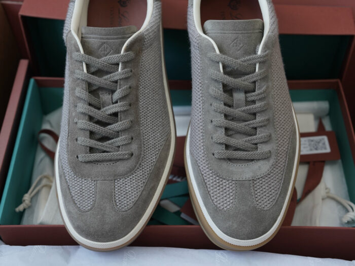 로로피아나 테니스 위크 스니커즈 그레이 레플리카 미러급 SA급 S급 고퀄리티 최상급 하이엔드 신발 [남성] 4