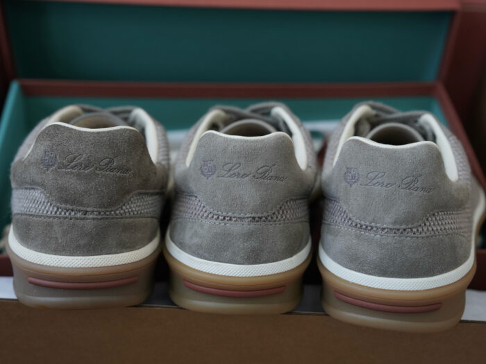 로로피아나 테니스 위크 스니커즈 그레이 레플리카 미러급 SA급 S급 고퀄리티 최상급 하이엔드 신발 [남성] 5