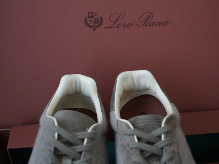 로로피아나 테니스 위크 스니커즈 그레이 레플리카 미러급 SA급 S급 고퀄리티 최상급 하이엔드 신발 [남성] 8