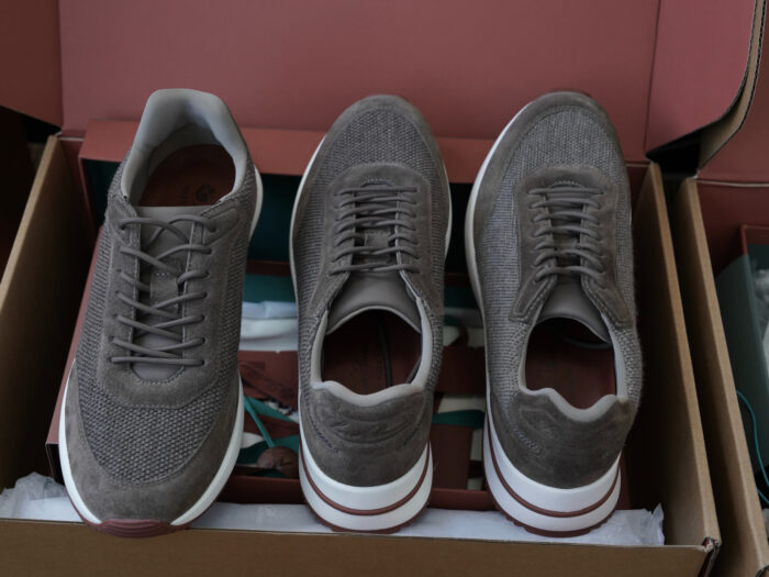 로로피아나 위켄드 워크 스니커즈 그레이 레플리카 미러급 SA급 S급 고퀄리티 최상급 하이엔드 신발 [남성] 2