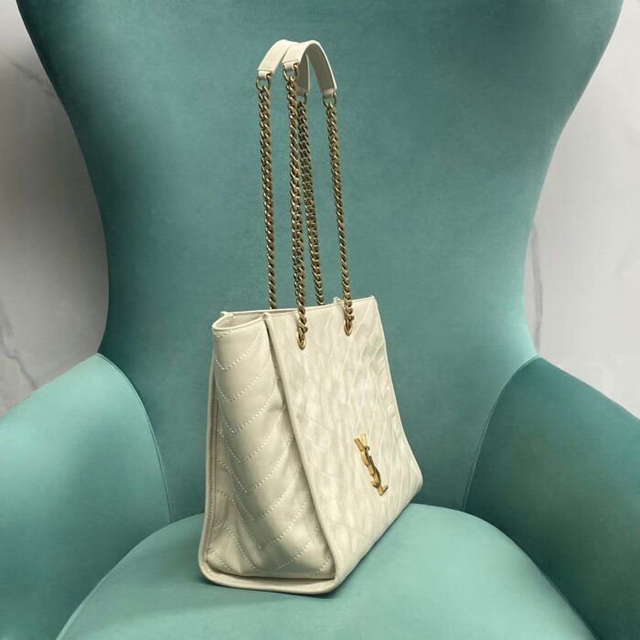 생로랑 Niki 미디엄 쇼핑 백 화이트 871151 레플리카 미러급 SA급 S급 고퀄리티 최상급 하이엔드 가방 [여성] 4