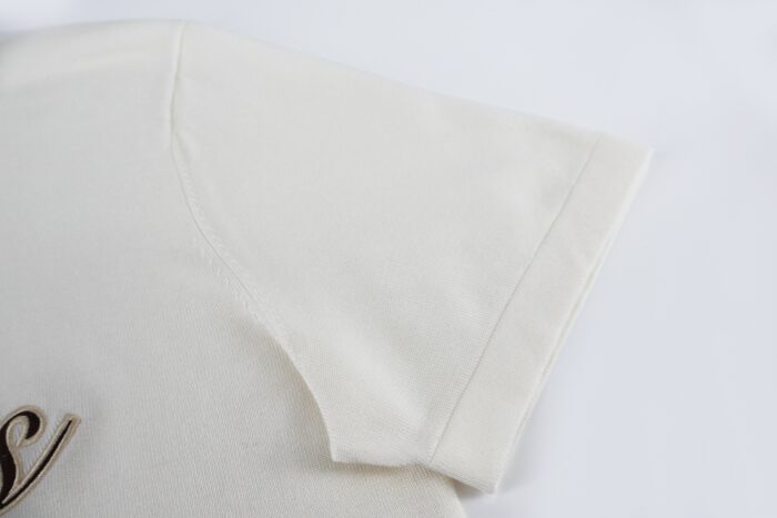 루이비통 여우 LV 자수 니트 반팔티 화이트 레플리카 미러급 SA급 S급 고퀄리티 하이엔드 최상급 의류 [남성여성공용] 7