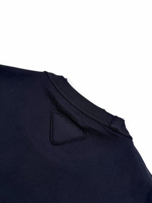 프라다 배색 양면 반팔티 화이트 블랙 레플리카 미러급 SA급 S급 고퀄리티 하이엔드 최상급 의류 [남성여성공용] 13