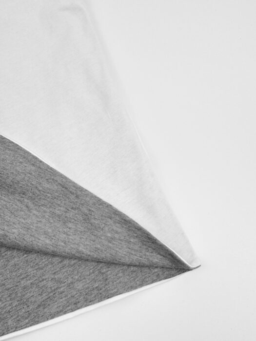 프라다 배색 양면 반팔티 화이트 그레이 레플리카 미러급 SA급 S급 고퀄리티 하이엔드 최상급 의류 [남성여성공용] 12