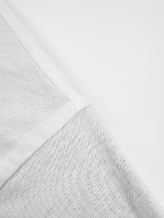 프라다 배색 양면 반팔티 화이트 그레이 레플리카 미러급 SA급 S급 고퀄리티 하이엔드 최상급 의류 [남성여성공용] 9