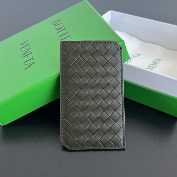 보테가베네타 인트레치아토 피콜로 버티컬 카드 케이스 카키 레플리카 미러급 SA급 S급 고퀄리티 최상급 하이엔드 지갑 [남성여성공용]