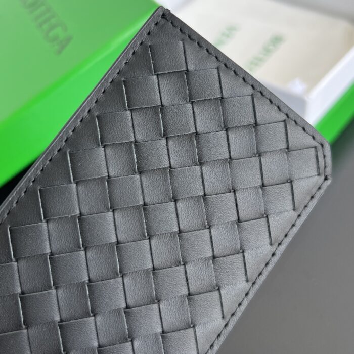 보테가베네타 인트레치아토 피콜로 버티컬 카드 케이스 블랙 레플리카 미러급 SA급 S급 고퀄리티 최상급 하이엔드 지갑 [남성여성공용] 6