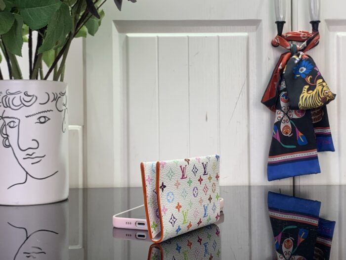 루이비통LV x TM 슬림 카드 홀더 화이트 M27495 레플리카 미러급 SA급 S급 고퀄리티 최상급 하이엔드 지갑 [여성] 5