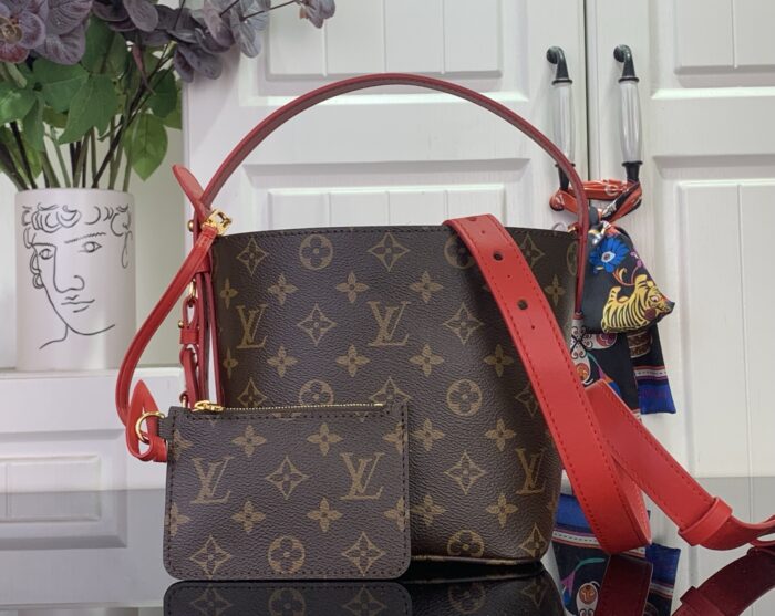 루이비통 올 인 BB M28317 모노그램 브라운 레드 레플리카 미러급 SA급 S급 고퀄리티 최상급 하이엔드 가방 [여성] 2