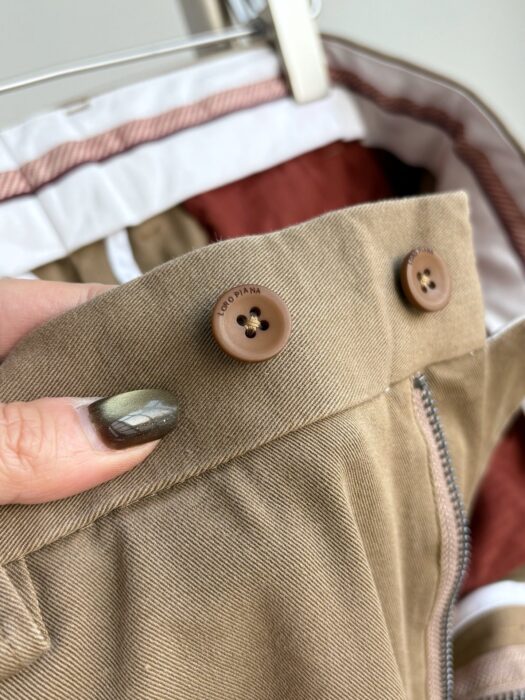 로로피아나 캐쥬얼 베이직 순색 팬츠 카키 레플리카 미러급 SA급 S급 고퀄리티 하이엔드 최상급 의류 [남성] 8