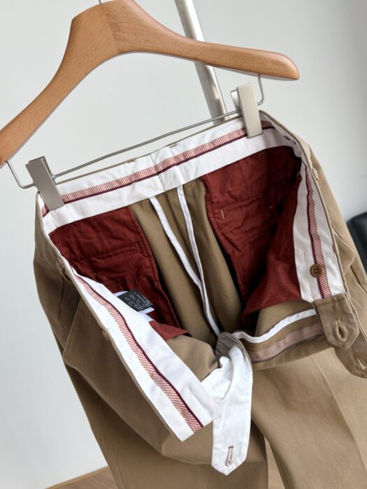 로로피아나 캐쥬얼 베이직 순색 팬츠 카키 레플리카 미러급 SA급 S급 고퀄리티 하이엔드 최상급 의류 [남성] 5