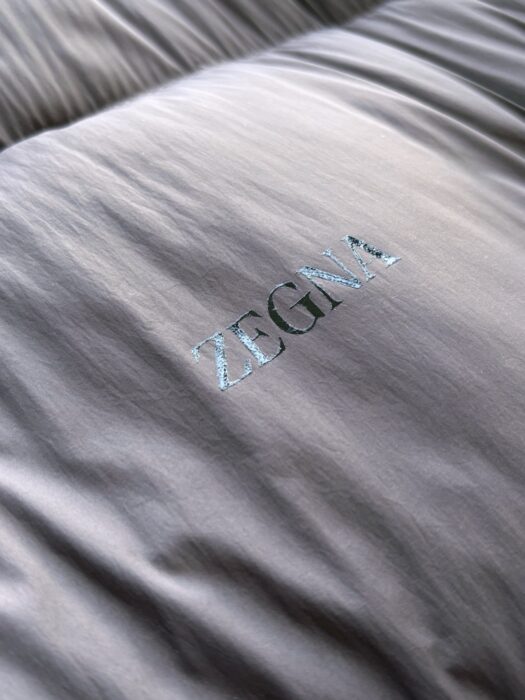 제냐 ZEGNA 미니 모노그램 단색 후드 패딩 와인 레플리카 미러급 SA급 S급 고퀄리티 하이엔드 최상급 의류 [남성] 12