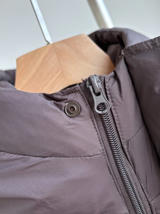 제냐 ZEGNA 미니 모노그램 단색 후드 패딩 와인 레플리카 미러급 SA급 S급 고퀄리티 하이엔드 최상급 의류 [남성] 17