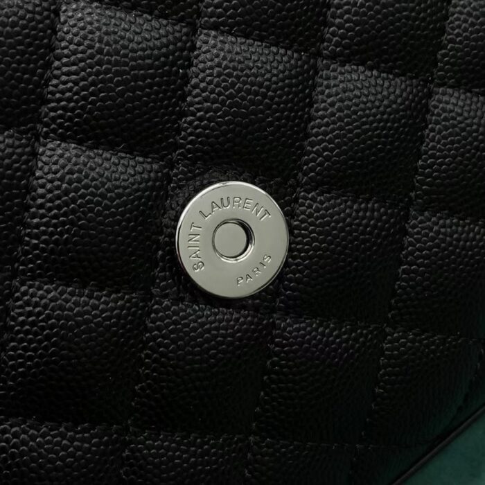 생로랑 그랑 드 뿌드르 퀼팅 가죽 ENVELOPE 미디엄 600185 블랙 은장 레플리카 미러급 SA급 S급 고퀄리티 최상급 하이엔드 가방 [여성] 8