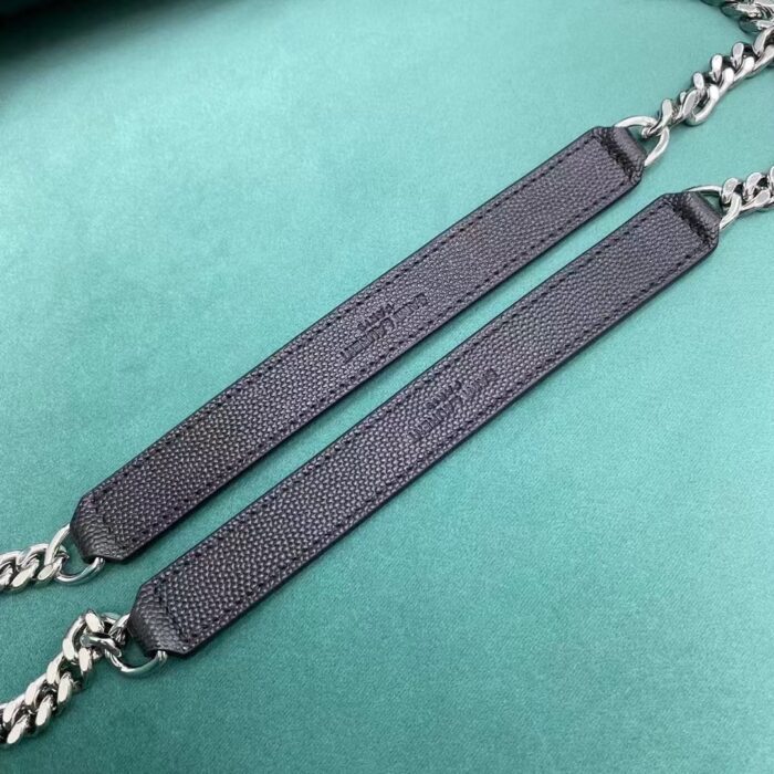 생로랑 그랑 드 뿌드르 퀼팅 가죽 ENVELOPE 미디엄 600185 블랙 은장 레플리카 미러급 SA급 S급 고퀄리티 최상급 하이엔드 가방 [여성] 11